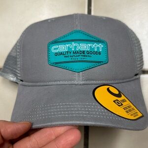 NWT Men’s Carhartt Mesh Back Quality Patch Trucker Cap Hat